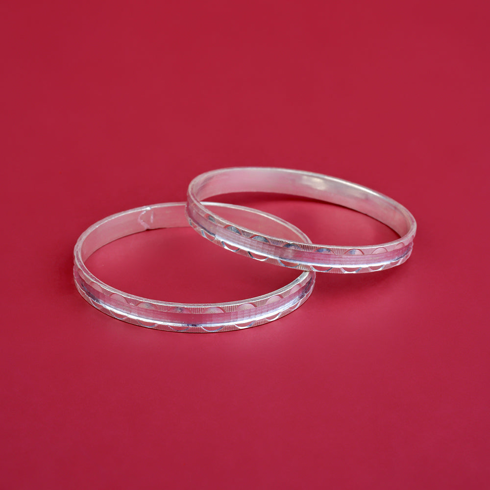 Heavy Fancy Kada With Round Strip